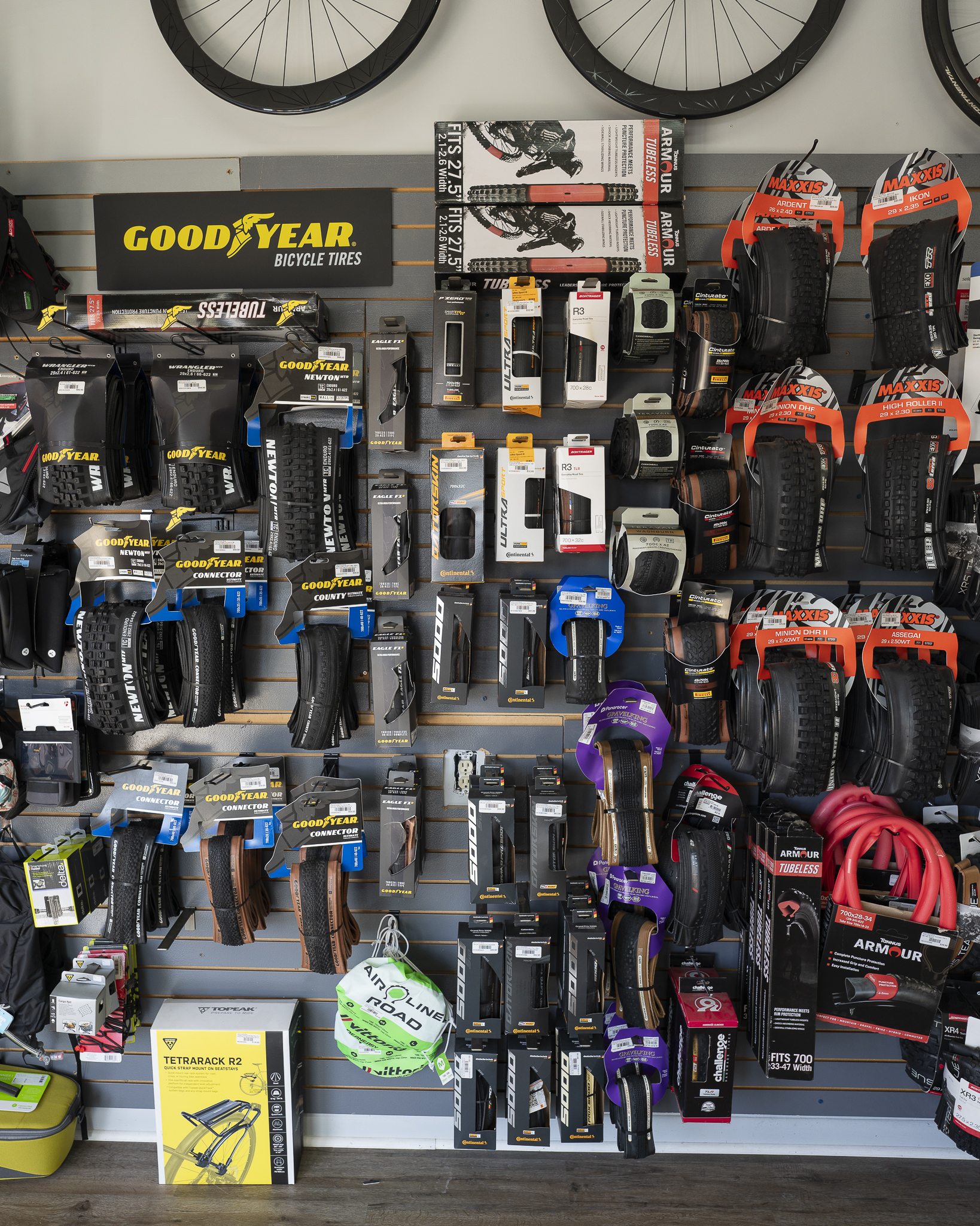 For the best selection of bike accessories in the Tri-Cites, Check out our Storefront in Kingsport.